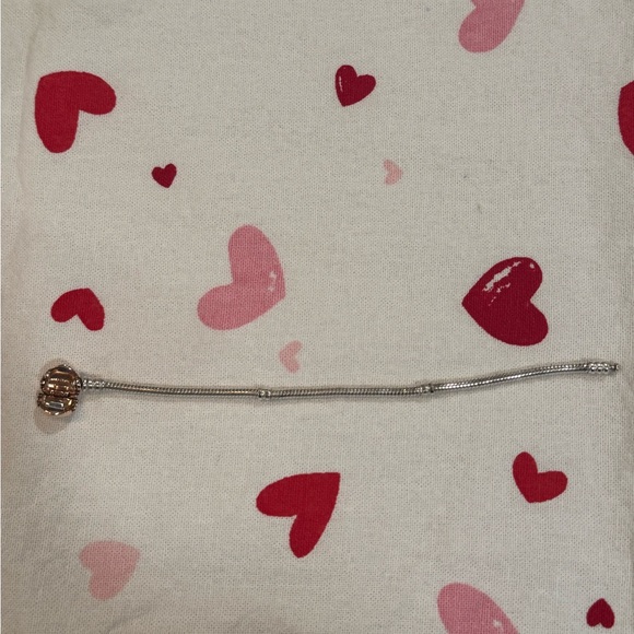 Pandora Moments Heart & Snake Chain Bracelet - Picture 3 of 5